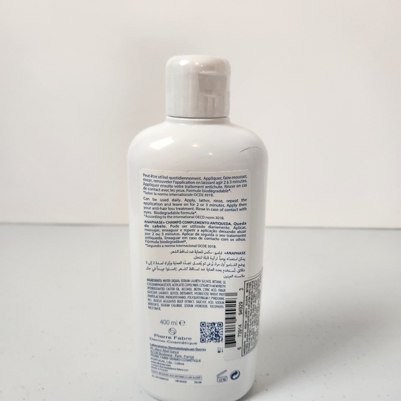 Ducray Anaphase+ Hair Loss Prevention Treatment Shampoo New 400ml Sealed - Picture 2 of 3